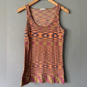 Minnie Rose | Cotton Spandex Variegated Soft Tank Top | M 💕👚